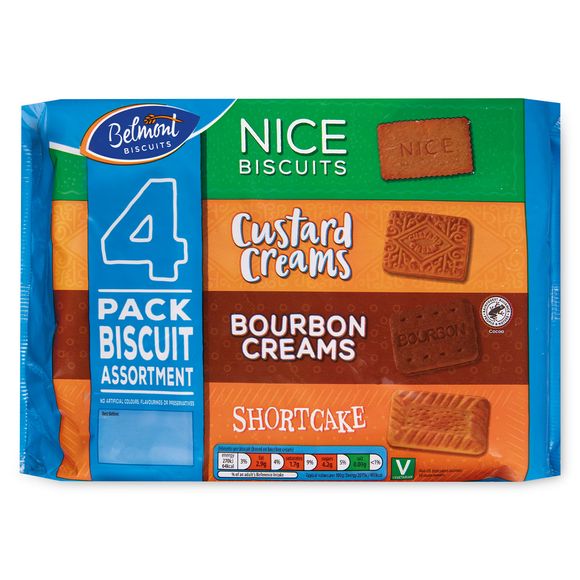 Biscuit Assortment 700g 4 Pack Belmont